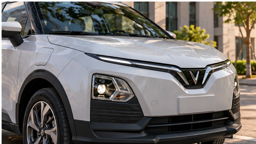 Thiết kế ngoại thất VinFast VF5 – SUV điện 5 chỗ.